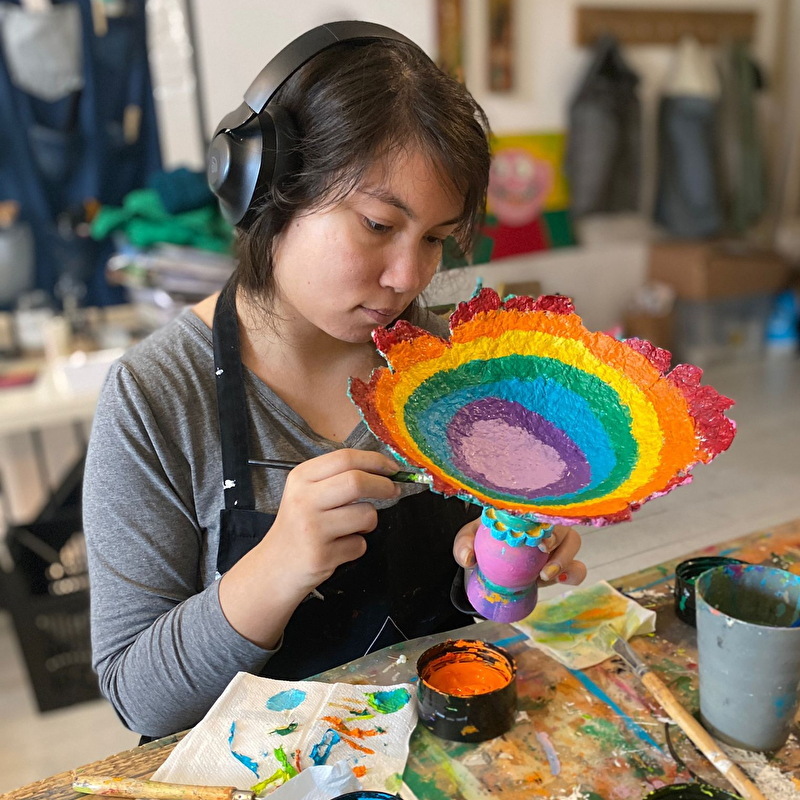 Goskerzorg beschilderde Scootmobielen