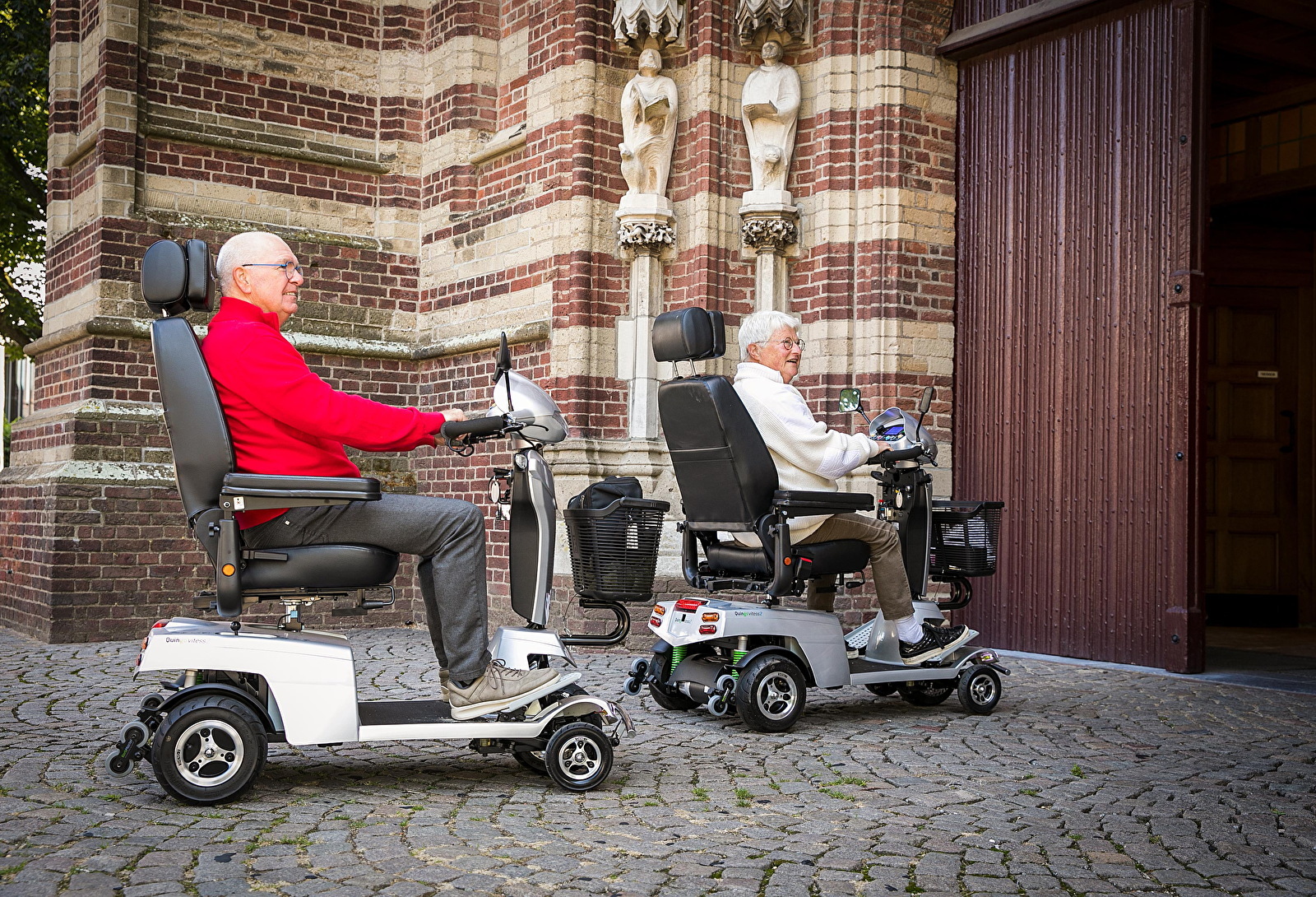 scootmobiel kerk in